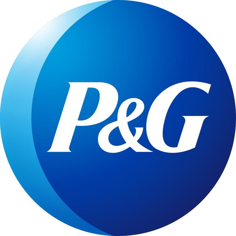 Logo of client: P & G